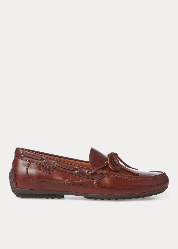 Polo Ralph Lauren Roberts Læder Loafers Herre Danmark (OCXSD7023)